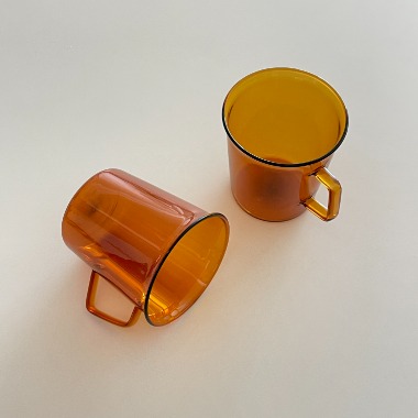 KINTO cast amber mug 310ml